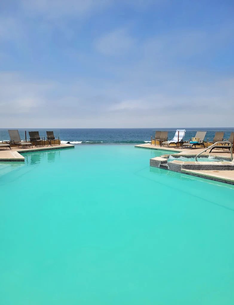 Oceanview pool at La Jolla Real Rosarito